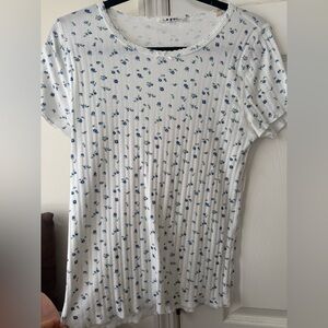 DÔEN VIVI TEE IN “SWEET PEA” XL EUC